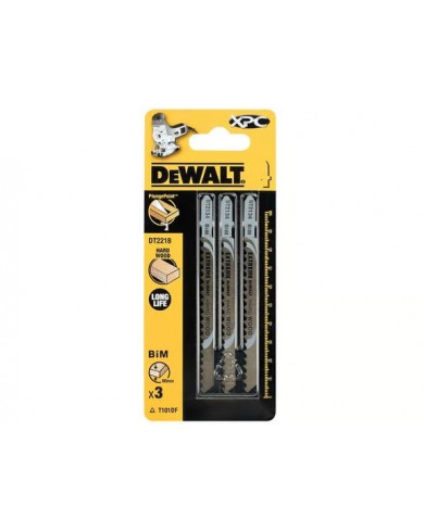 Listi za vbodno žago 100 mm 3 kos Dewalt DT2218